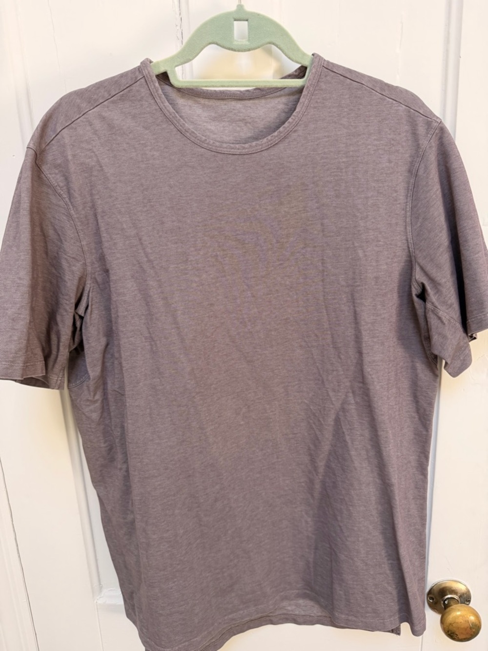 lululemon athletica Men's Short Sleeve Crew - Mauve Gray